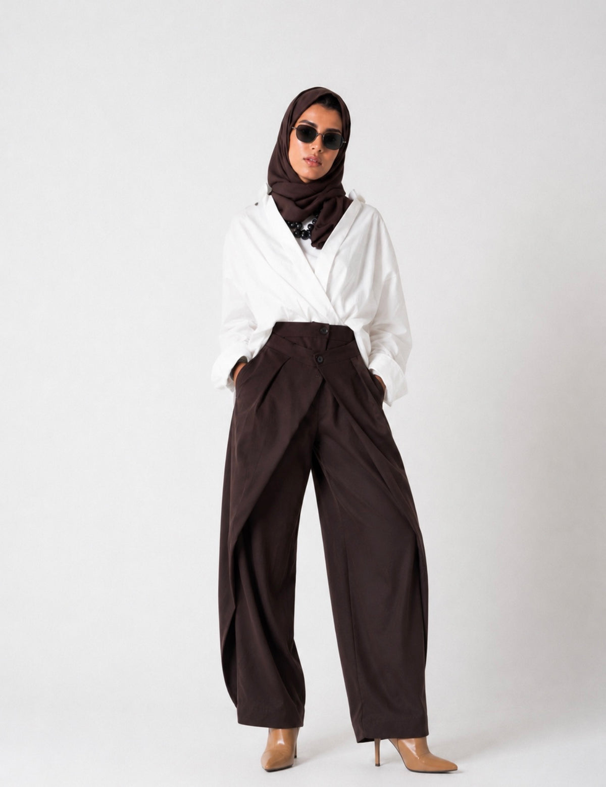 Cross-Waist Wide
