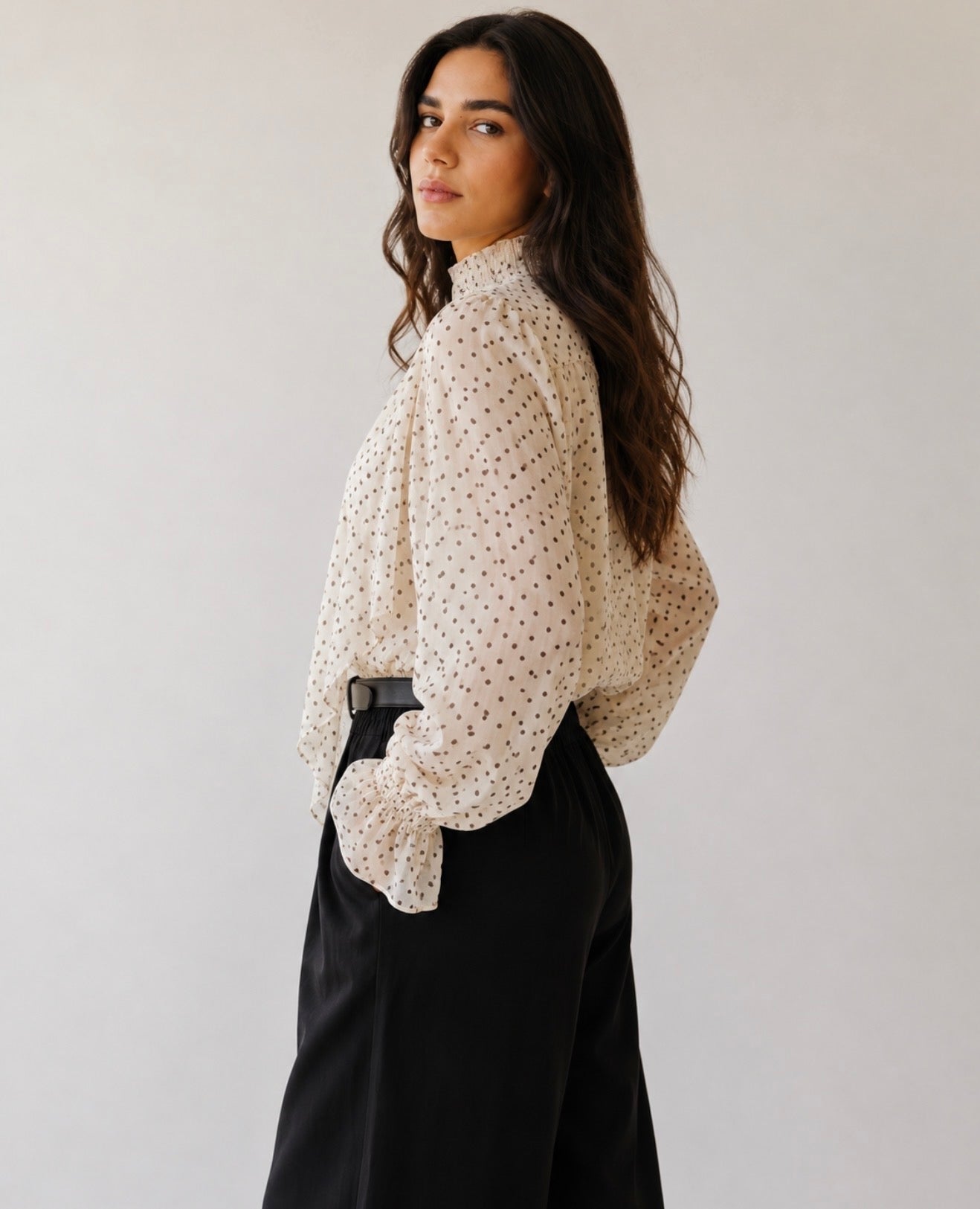 Polka Dot Blouse